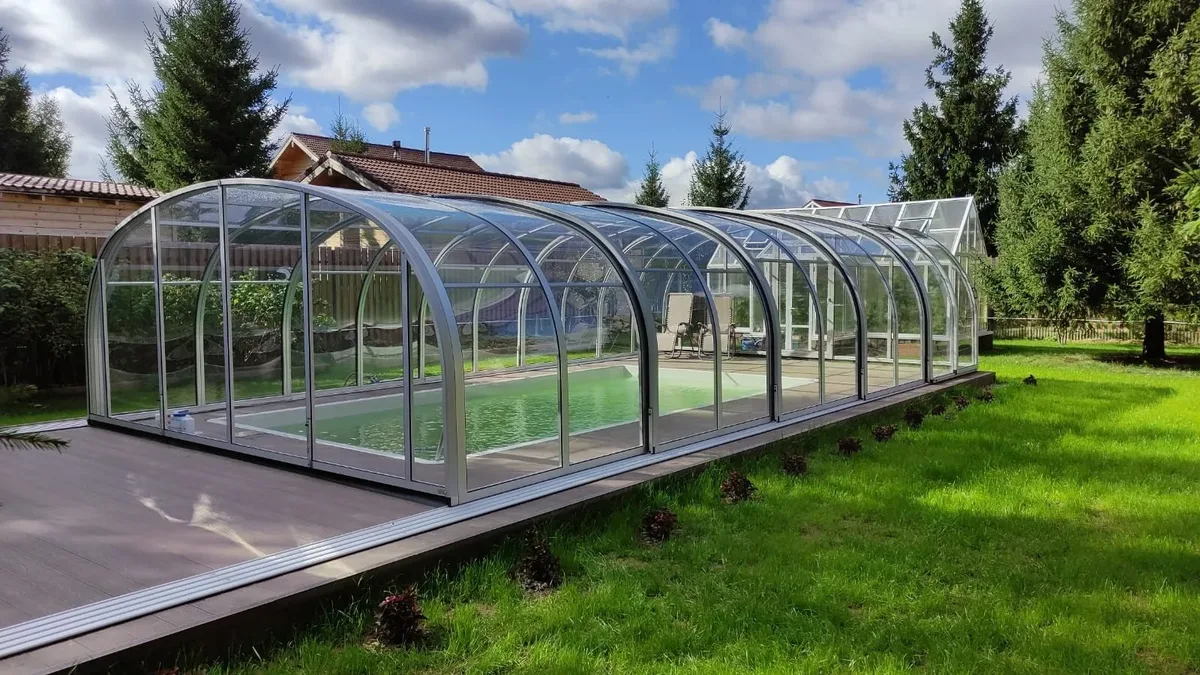 Композитный бассейн Laguna 7 — готовый проект в Оренбурге