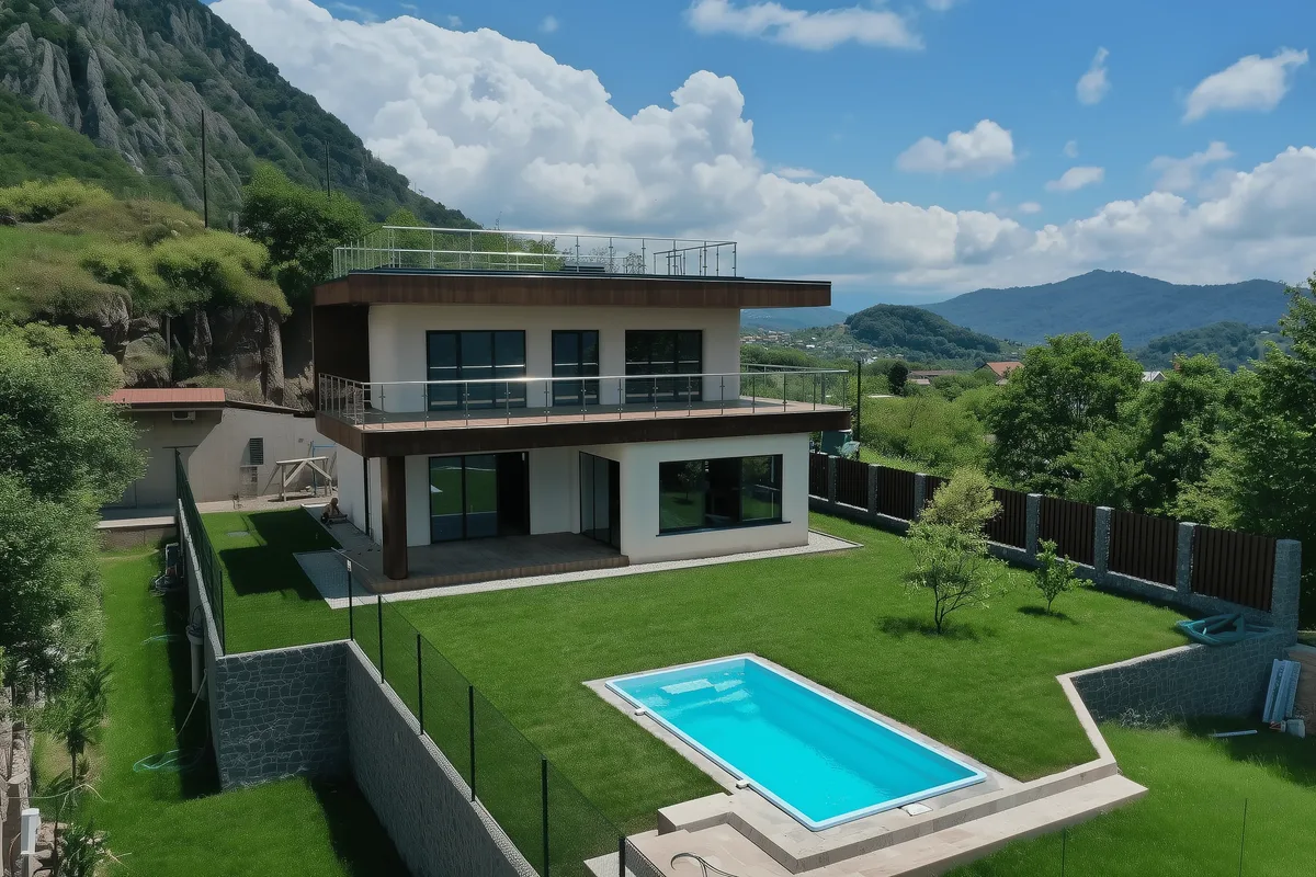 Композитный бассейн Laguna 6 — визуализация в Оренбурге