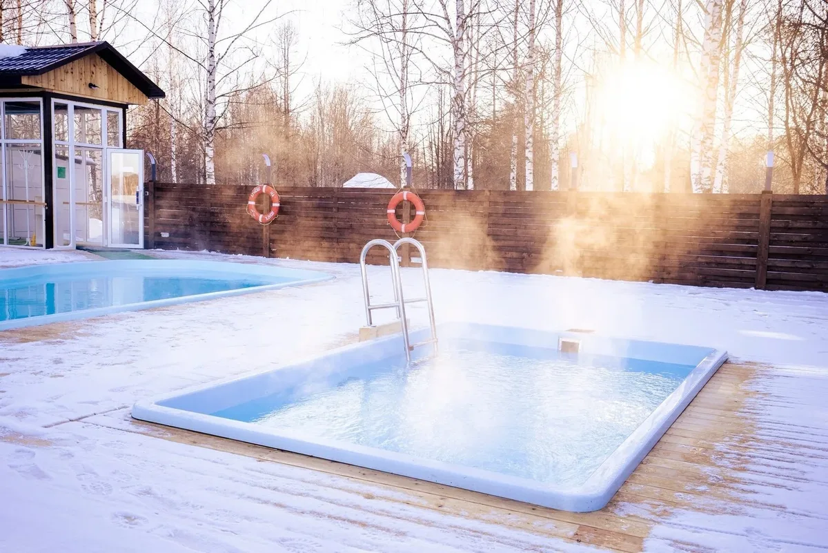 Композитный бассейн Laguna 4 — установка в Оренбурге