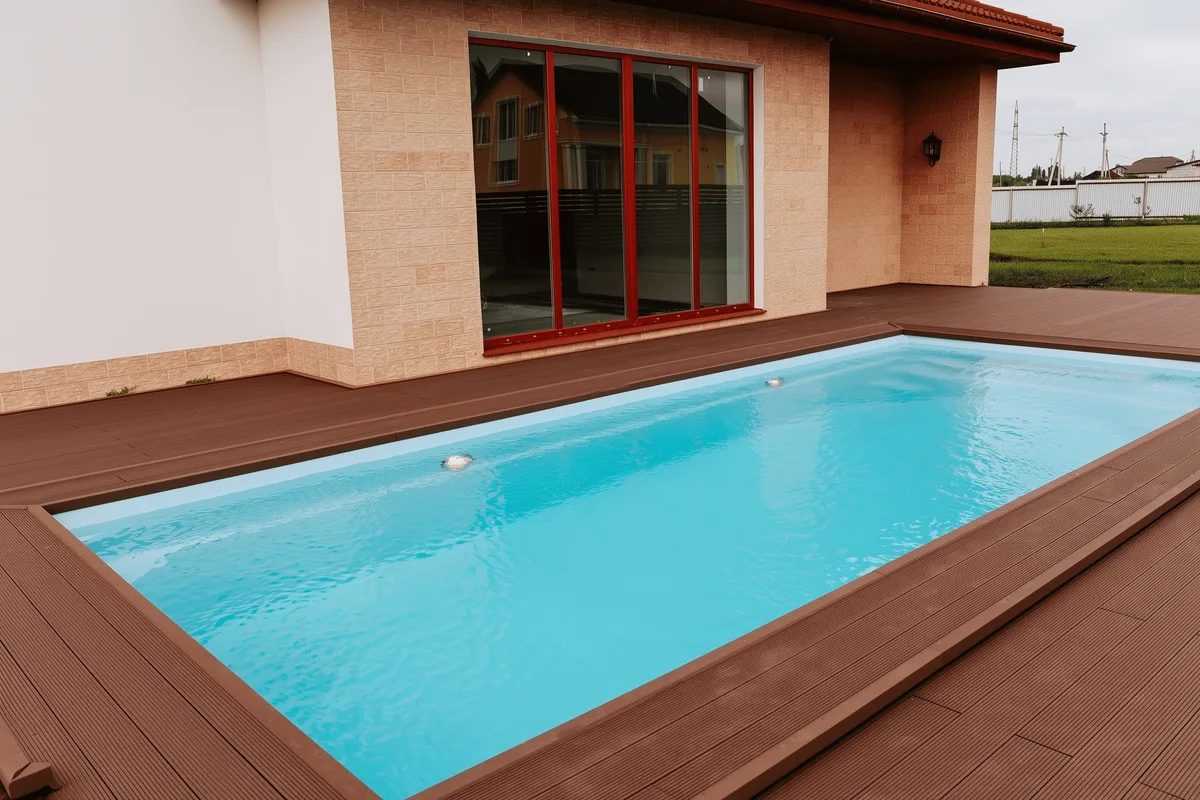 Композитный бассейн Laguna 8 — вид сверху в Оренбурге