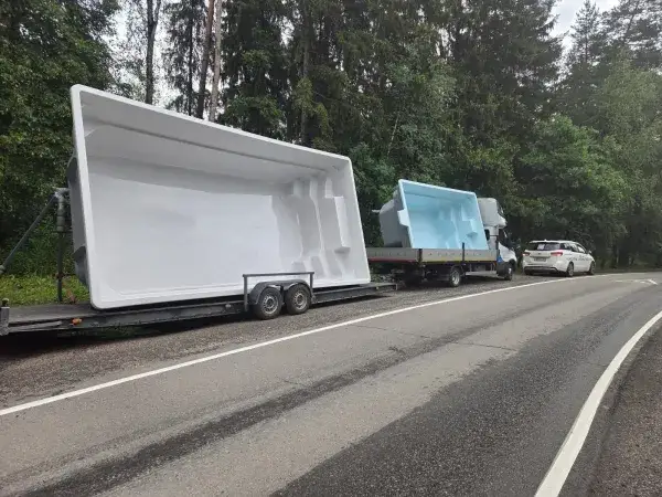 Доставка бассейна в Оренбурге